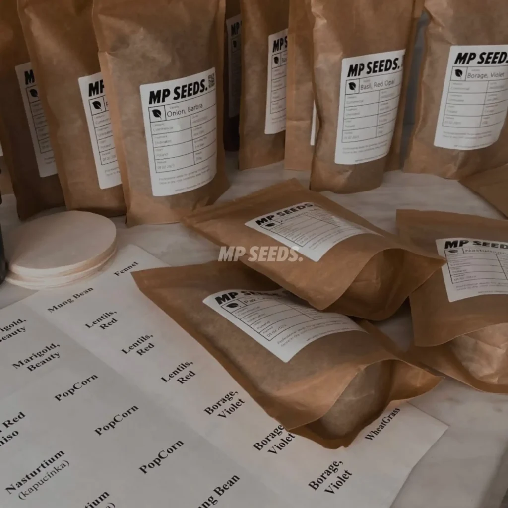 semillas para microgreens de MP SEEDS