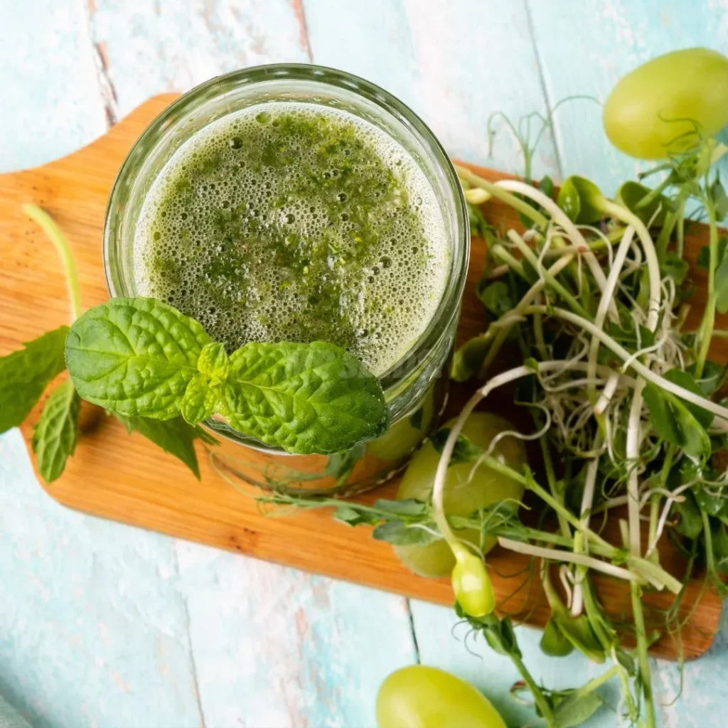 Smoothie con brotes